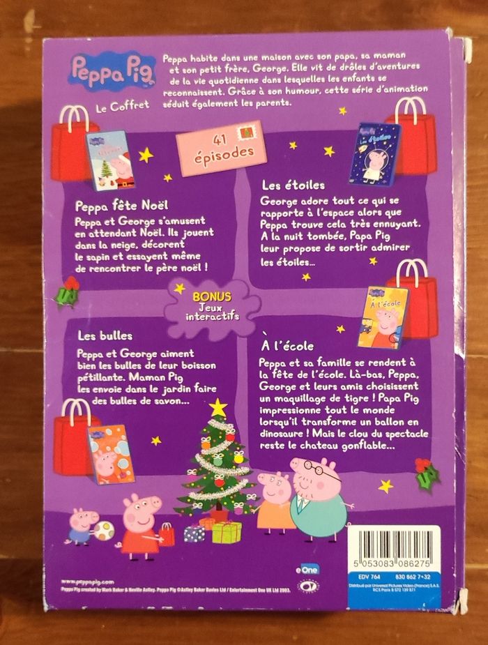 Coffret 4 DVD Peppa Pig - photo numéro 3