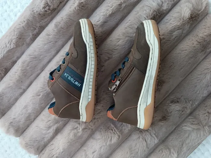 🔸 Baskets Chaussures de Ville Marron Chausséa 26🔸 - photo numéro 3
