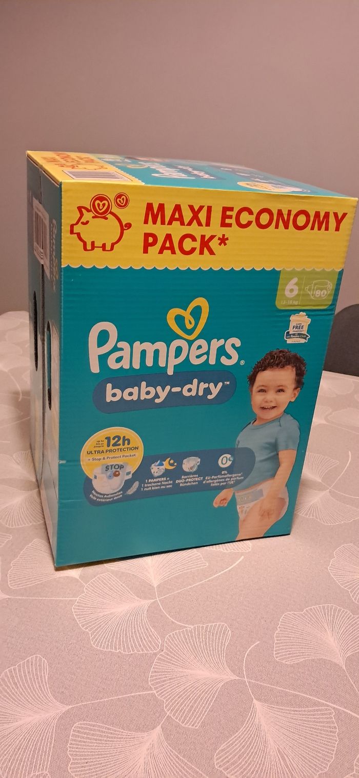 Pampers taille 6