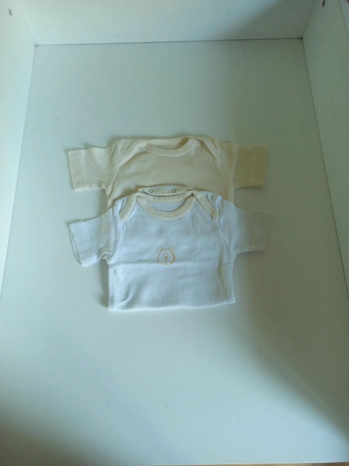 Lot de bodys manches courtes 3 mois