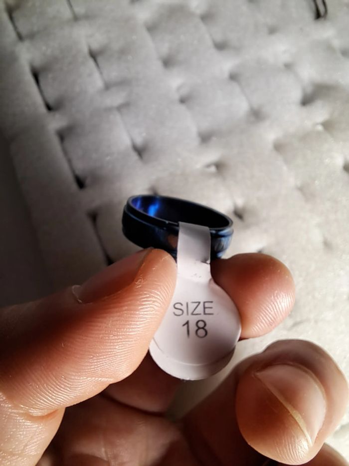 Bague acier inoxydable motifs - photo numéro 5