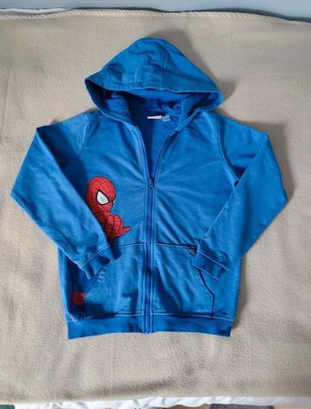Gilet à capuche spiderman 134/140 cm Marvel
