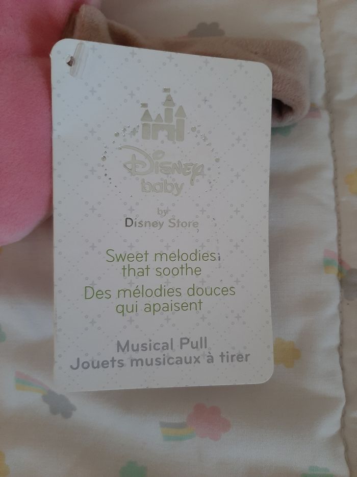 Peluche mobile musical disney store porcinet - photo numéro 3