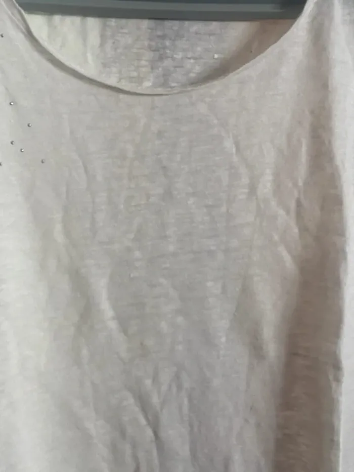 T-shirt Caroll avec détails brillants – Chic & féminin pour la rentrée 🌟 (Taille 38) - photo numéro 3