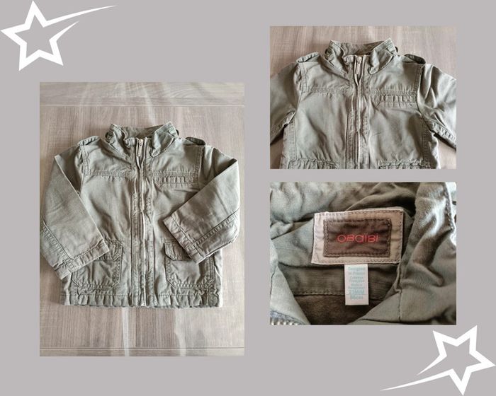 Blouson kaki mi saison Obaibi 23 mois - photo numéro 2