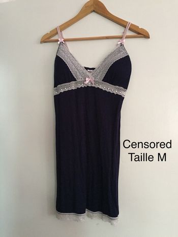 Nuisette marine Censored Taille M neuve