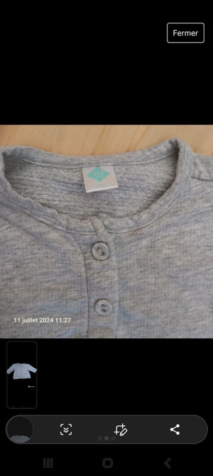 Gilet bébé fille 3mois - photo numéro 2