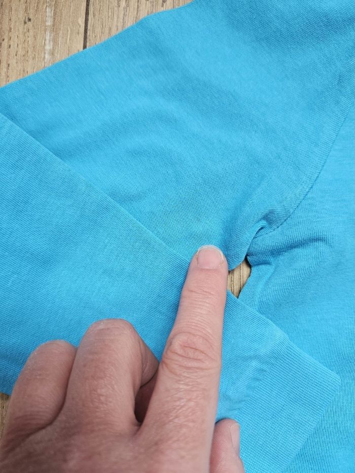 Pyjama 2 pièces en coton turquoise 5 ans Lupilu - photo numéro 6