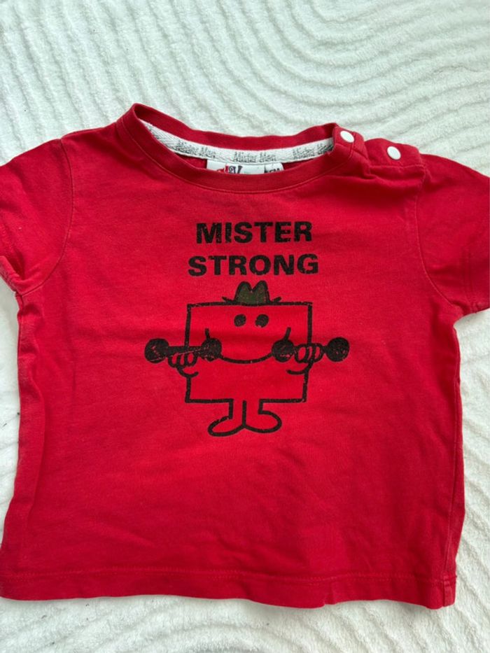 T-shirt M.costaud 6 mois