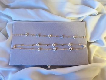 Bracelet + collier en acier inoxydable