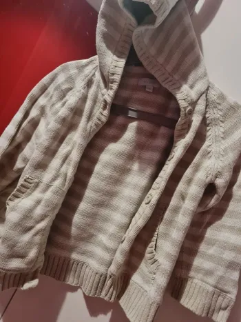 Gilet a bouton