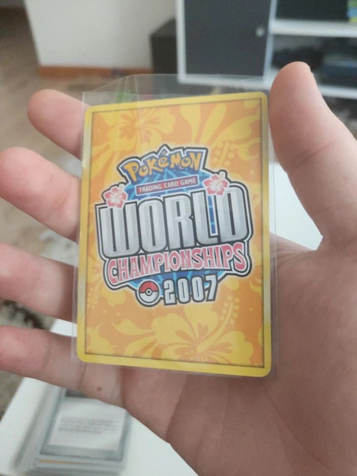 Carte Pokémon holon aventurer World championship 2007 - photo numéro 2