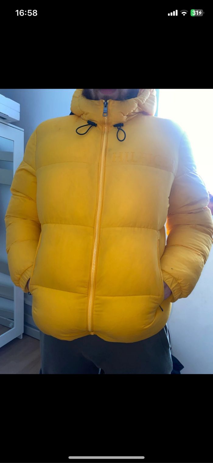 Manteau tommy jaune - photo numéro 5