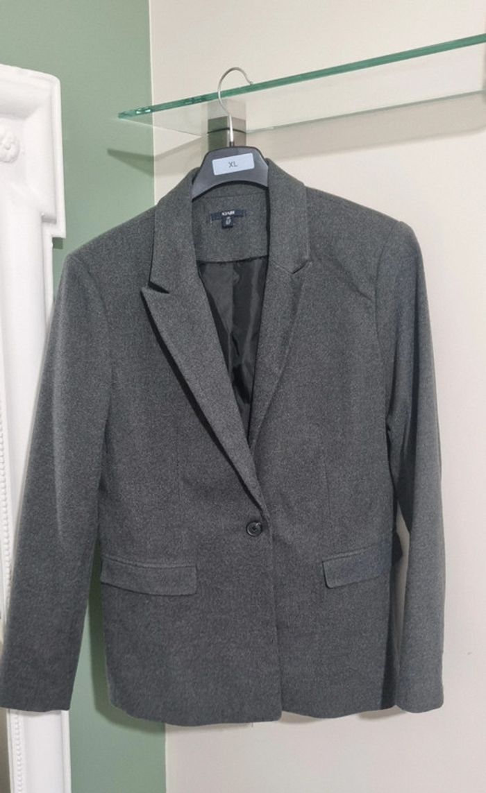 Blazer gris anthracite - KIABI -