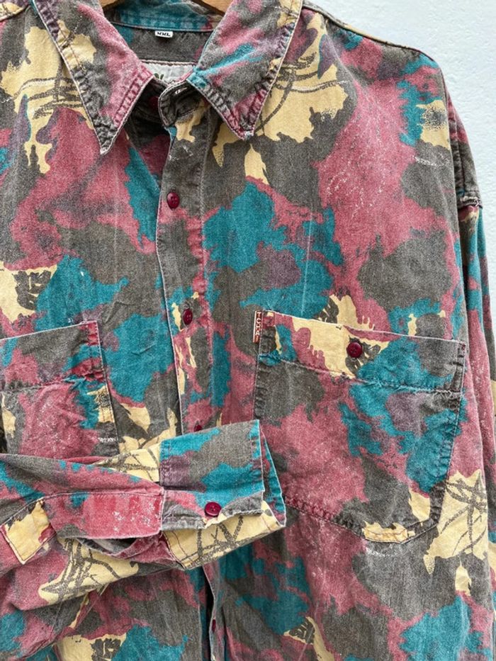 Chemise vintage multicolore - photo numéro 8