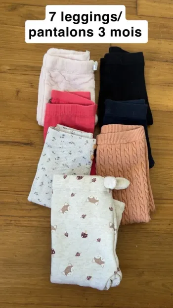 Lot 7 pantalons/leggings