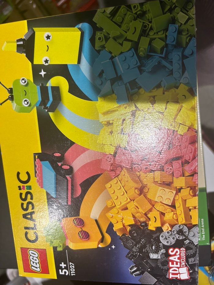 amusement créatif fluo LEGO Classic 11027