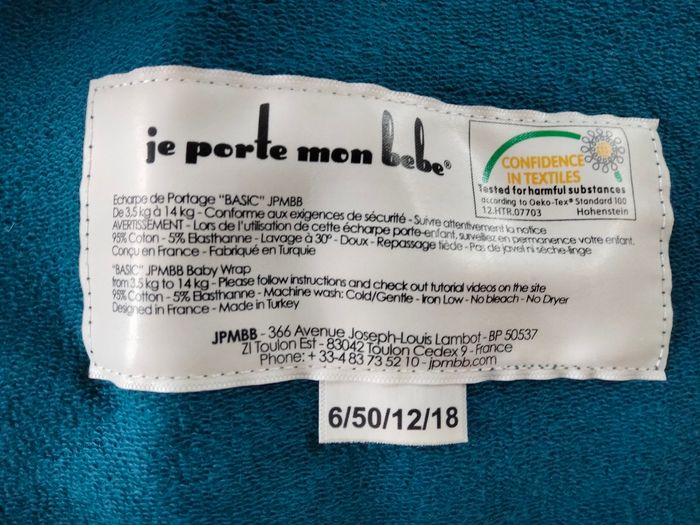 Écharpe de portage - photo numéro 3