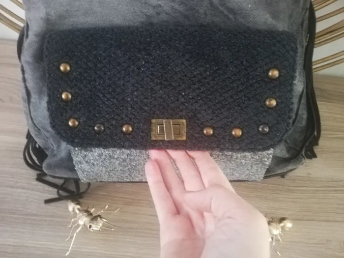 Sac bandoulière denim Lollipops - photo numéro 4