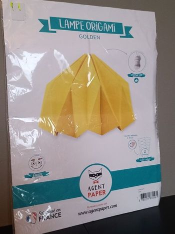 Lampe origami 