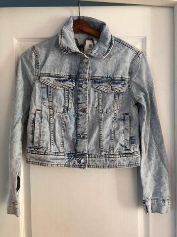 Veste en jean courte
