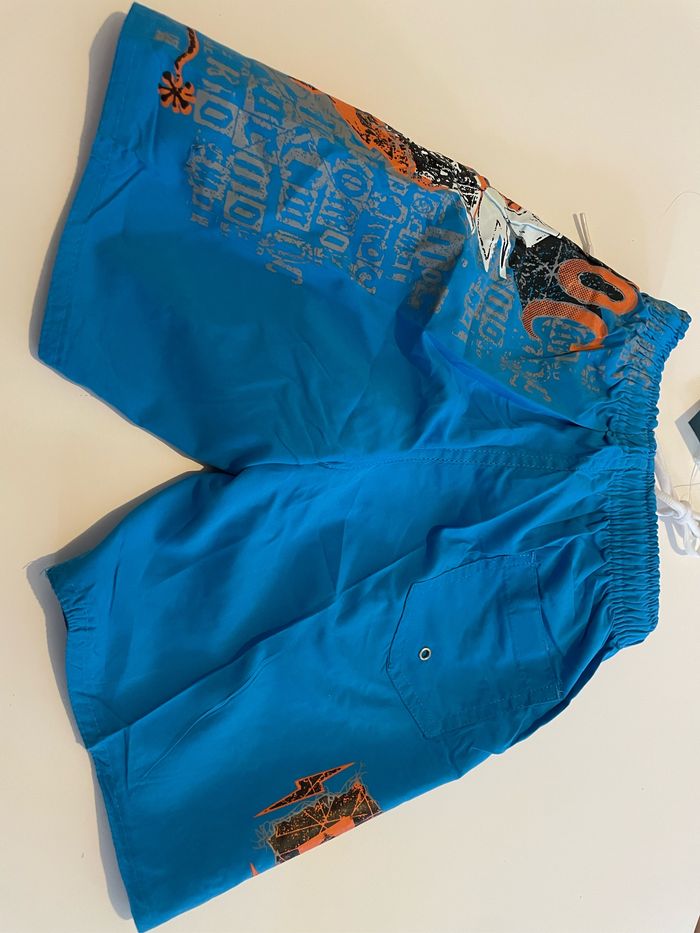 Short de bain bleu taille 6 ans survive sport - photo numéro 2