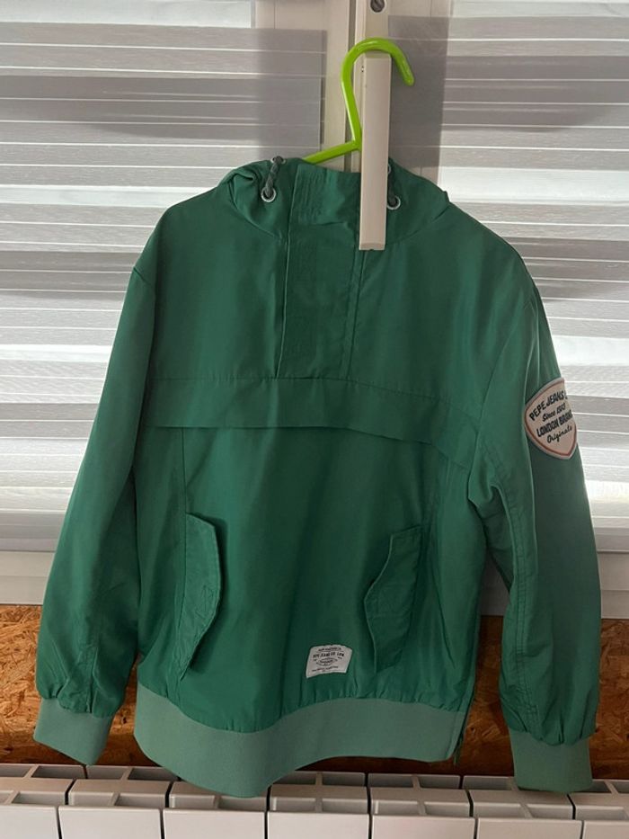 Blouson à capuche enfilable Pepe jeans taille 10 ans 140 cm