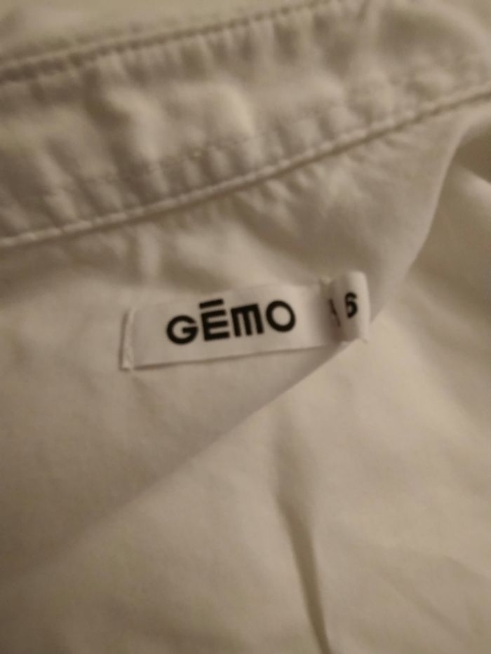 Chemise blanche manches longues 6 ans Gémo - photo numéro 5