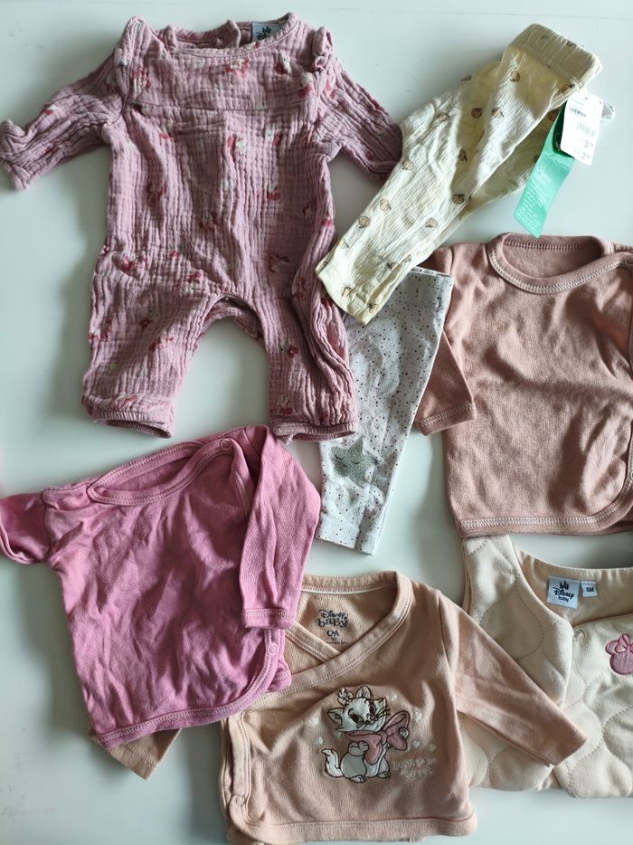 Lot vêtements fille naissance - photo numéro 2