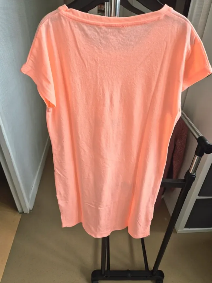 Chemise de nuit corail 12/14 ans - photo numéro 3