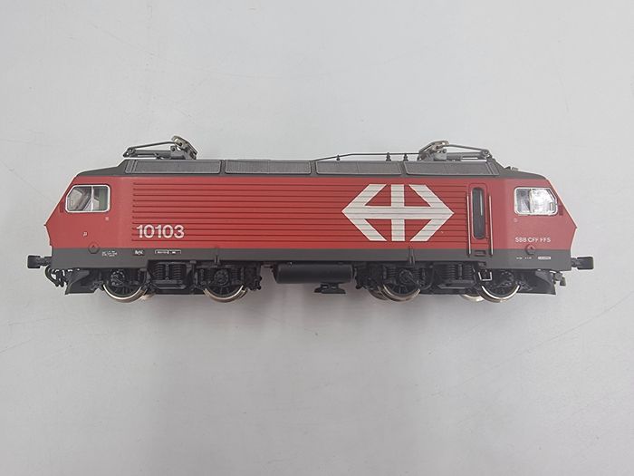 Locomotive miniature électrique Roco H004178B, RE 4/4 10103 SBB CFF FFS - photo numéro 2