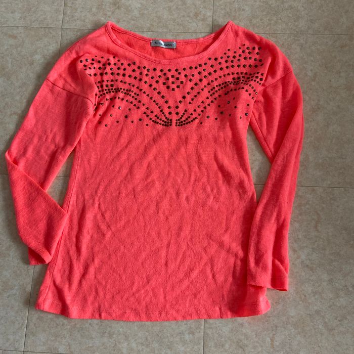 Tee shirt fluo rose