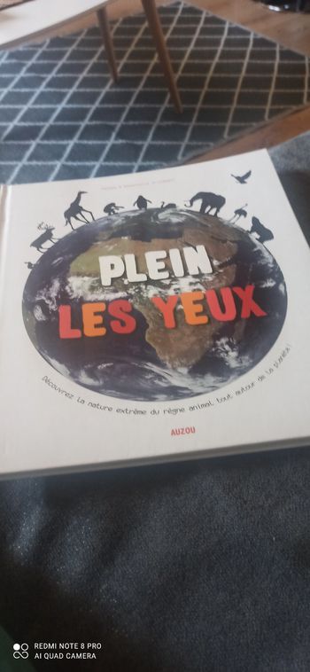 Livre plein les yeux