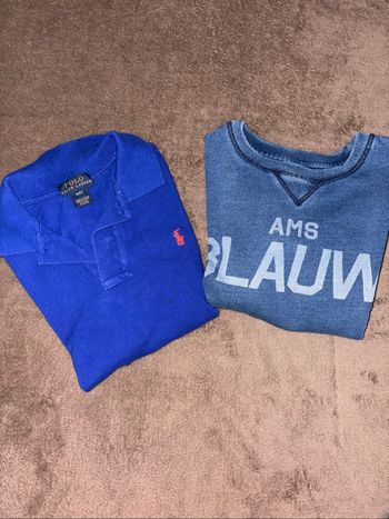 Lot de deux hauts garçon taille 4 ans en bon état