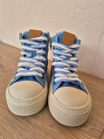 Basket Pataugas bleu jean