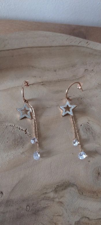 Boucles d'oreilles étoiles