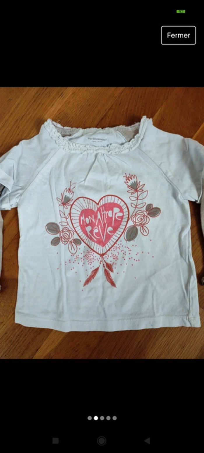 T-shirt manches longues 3 ans Vertbaudet - photo numéro 2