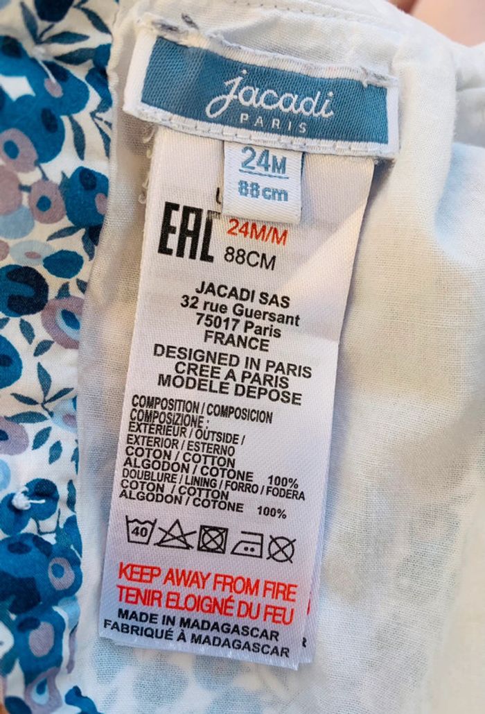 Robe Liberty Wiltshire Jacadi - photo numéro 2