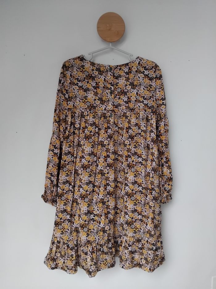 Robe 7 ans Sergent Major Fleurs manches longues Printemps 🏵 - photo numéro 4
