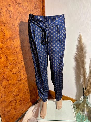 Pantalon fluide imprimé Etam - Taille 40 – Chic & confortable