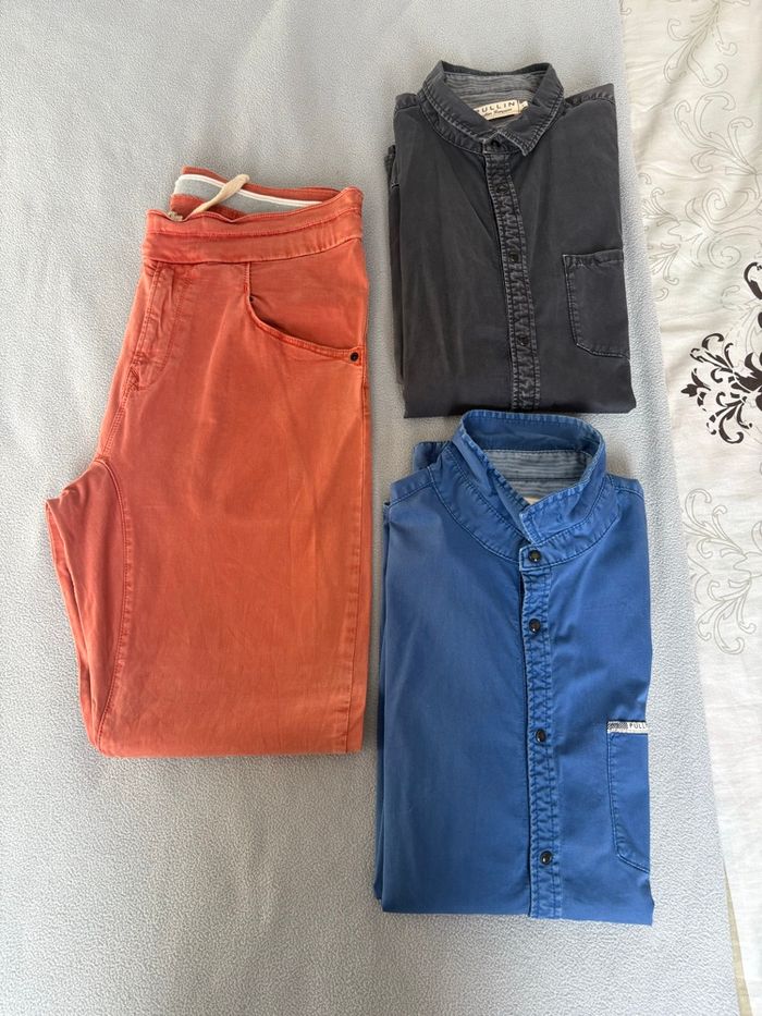 Ensemble Pull in 1 Jean + 2 chemises