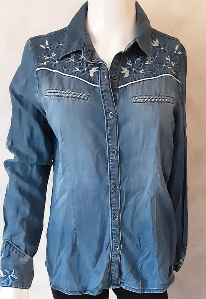chemise Kaporal bleu taille M