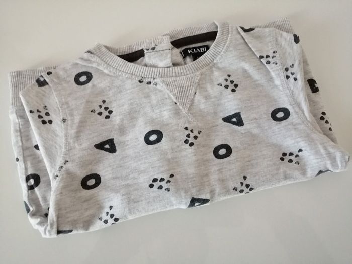 T. Shirt ou sweat fin manches longues 12 mois - photo numéro 7