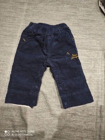 Pantalon doublé Vertbaudet 3 mois 60 cm