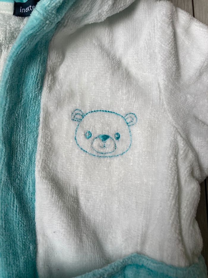 Peignoir bébé éponge - photo numéro 3