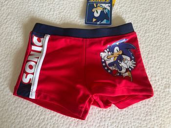 Maillot de bain Sonic 3 ans
