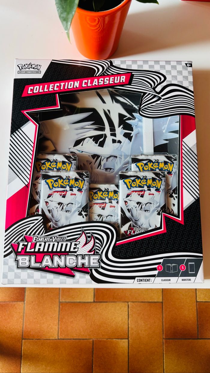 Coffret classeur 10.5 Flamme Blanche