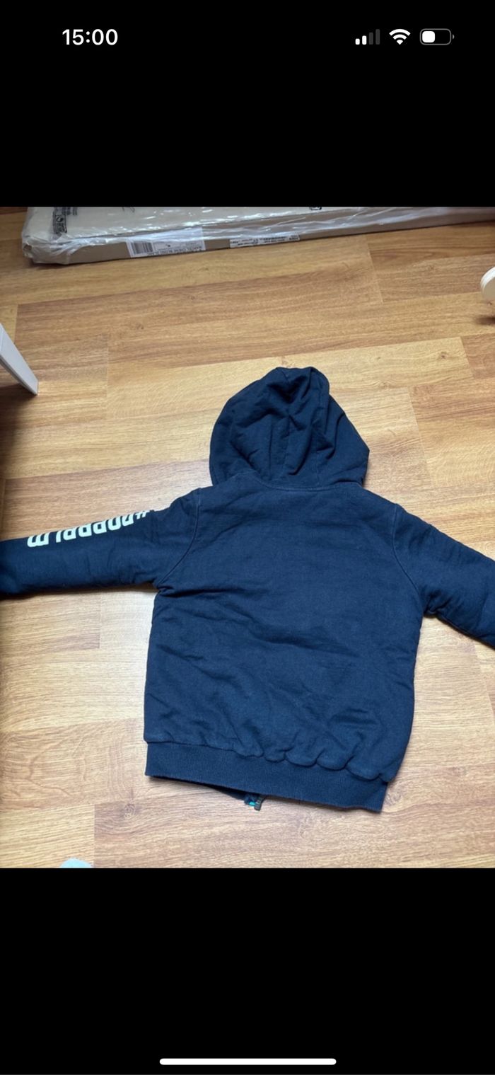 Sweat a capuche chaud zipper garçon lupilu 4-6 ans - photo numéro 7