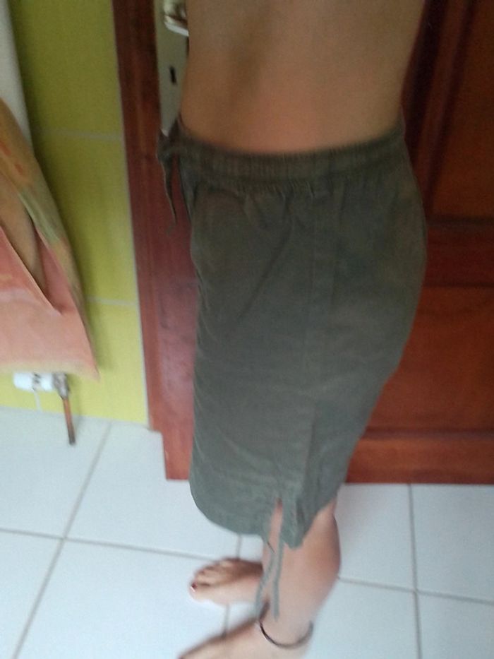 Short femme vert kaki - photo numéro 3