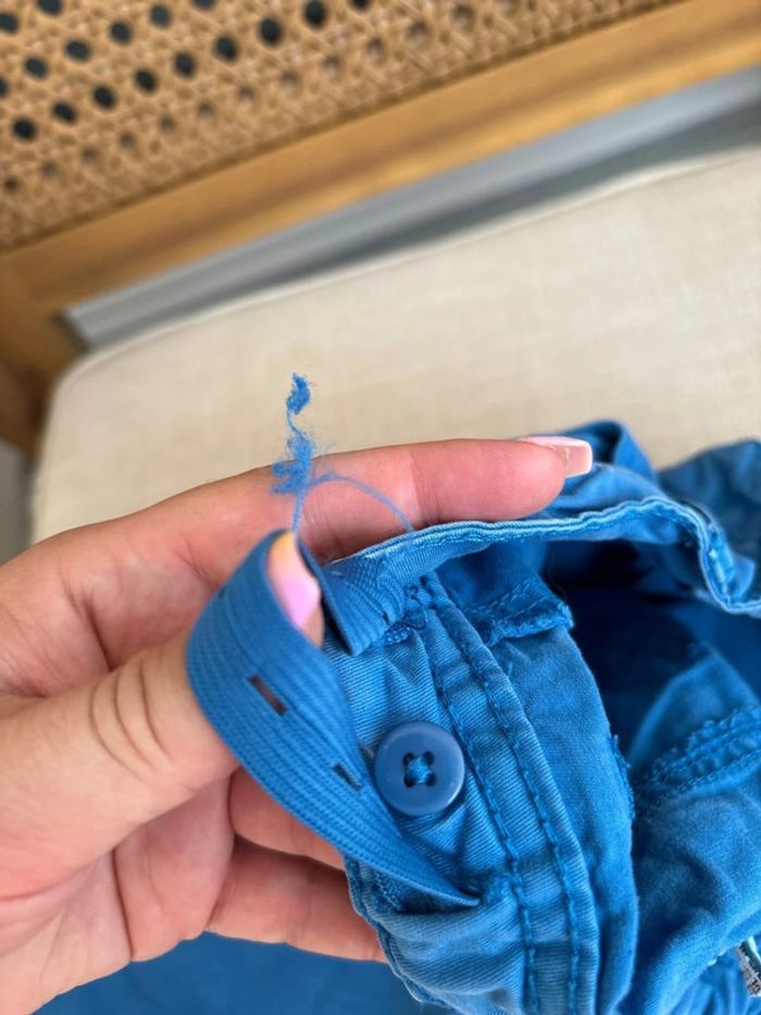 Bermuda bleu superman taille 10 ans - photo numéro 9